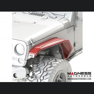 Jeep Wrangler JK Overland Tube Fenders - Front